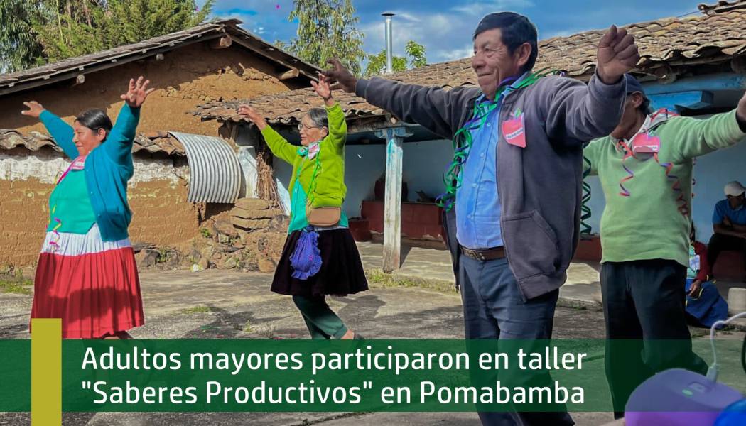 Adultos mayores participaron en taller
