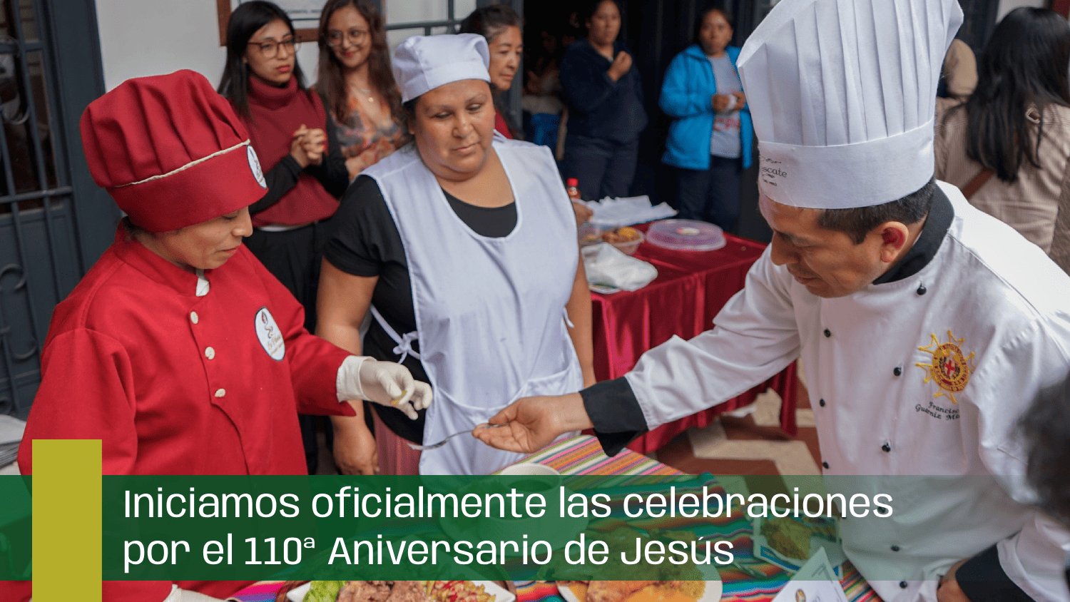 Iniciamos oficialmente las celebraciones por el 110ª Aniversario de Jesús