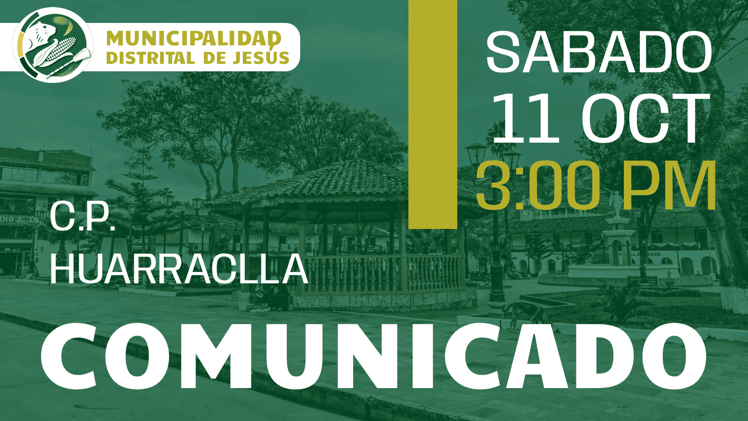 C.P. Huarraclla, comunicado