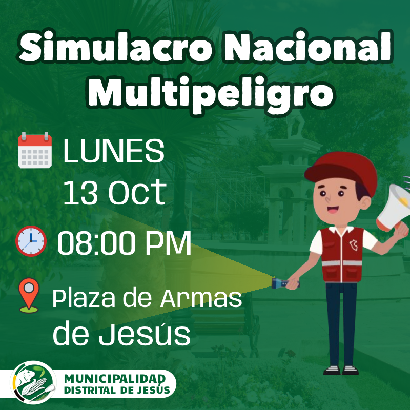 Simulacro 13 oct 2025