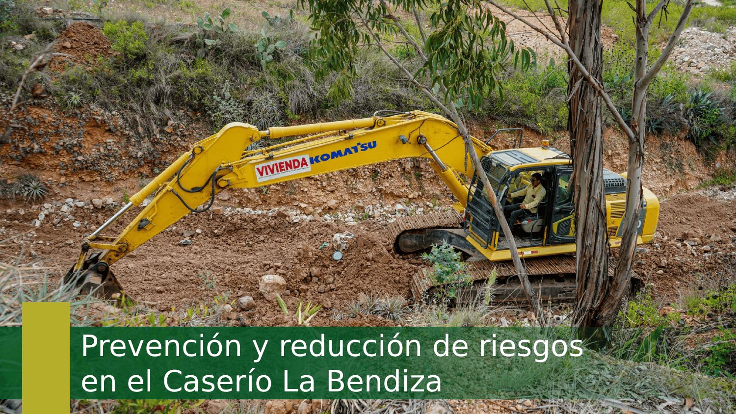 Prevención y reducción de riesgos en el Caserío La Bendiza