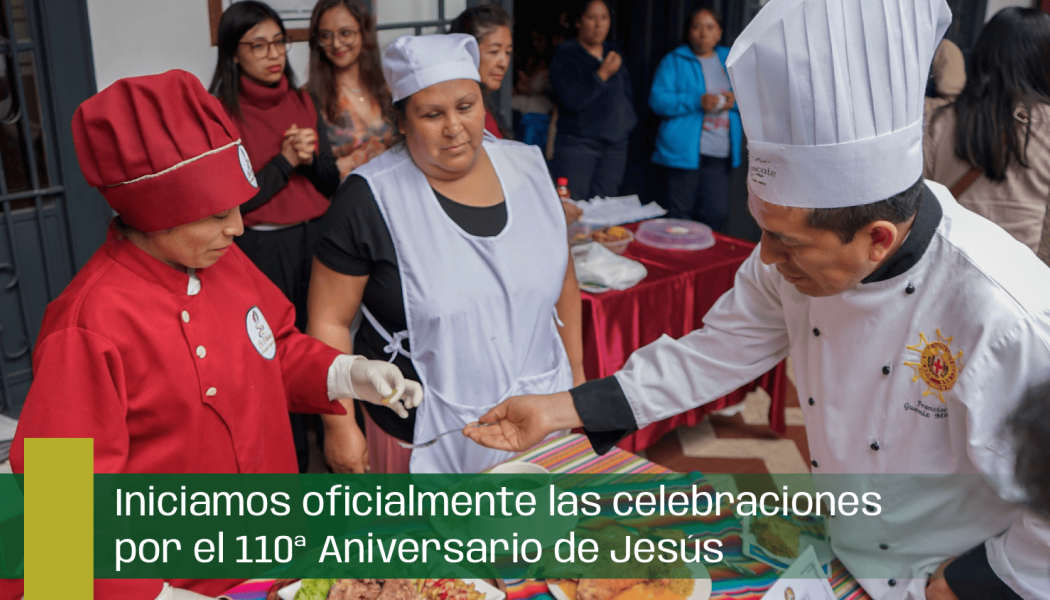 Iniciamos oficialmente las celebraciones por el 110ª Aniversario de Jesús